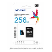 Karta ADATA MicroSDXC 64GB Premier UHS-I Class 10 + SD adaptér