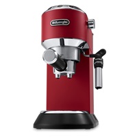 Delonghi Dedica pákový kávovar, červená