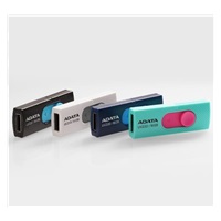 ADATA Flash Disk 64GB UV220, USB 2.0 Dash Drive, biela/sivá