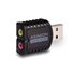 AXAGON ADA-17, USB 2.0 - externá zvuková karta HQ MINI, 96kHz/24-bit stereo, vstup USB-A