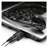 AXAGON ADA-17, USB 2.0 - externá zvuková karta HQ MINI, 96 kHz/24-bit stereo, vstup USB-A