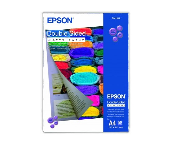 Obojstranný matný papier EPSON A4 - 50 listov, 178 g/m2