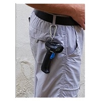 CipherLab 2560 Kit USB bezdrôtový 1D snímač čiarových kódov, Bluetooth, čierny s pútkom na zavesenie