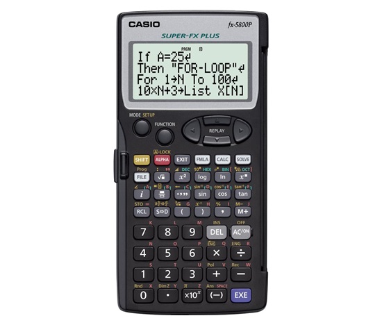 CASIO kalkulačka FX 5800 P, programovatelný kalkulátor