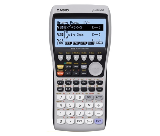 CASIO kalkulačka FX 9860 GII, Grafický kalkulátor
