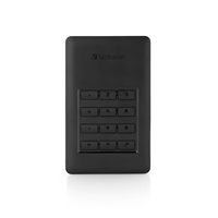 VERBATIM HDD 2.5" 1 TB vrátane.KEYPAD USB3.1 USB 3.0 GDPR