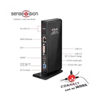 Club3D Dokovací stanice USB 3.0 Type A Dual Display