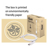 Adaptér Club3D USB 3.1 Typ C na DisplayPort 1.2 4K60Hz UHD 1,2 m (M/M)