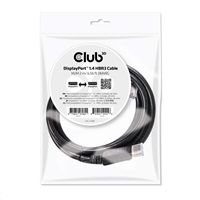 Club3D Certifikovaný DisplayPort kábel 1.4 HBR3 8K60Hz (M/M), 2m