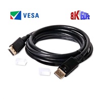 Club3D Certifikovaný DisplayPort kábel 1.4 HBR3 8K60Hz (M/M), 2m