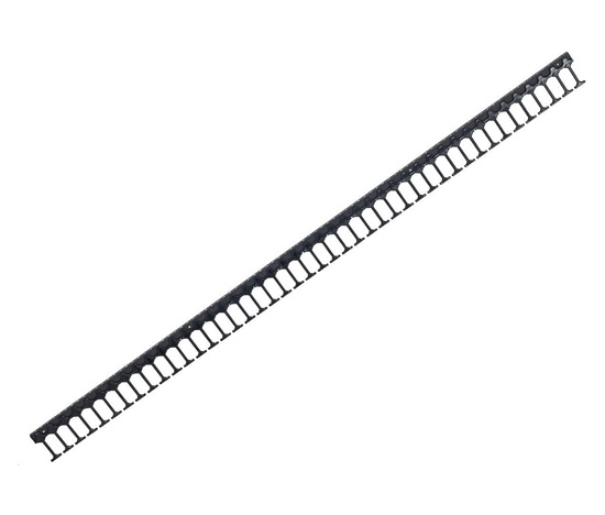 TRITON vertikálny 42U, jednoradový, pre 800 mm široké skrine zo série RMA, RZA, RDA, RTA, RYA, čierny