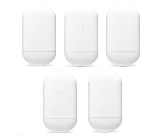UBNT airMAX NanoStation 5AC Loco (NS-5ACL-5) 5-PACK, bez PoE [5GHz, 2x2MIMO, 13dBi anténa, Client/AP/Repeater, 802.11ac]