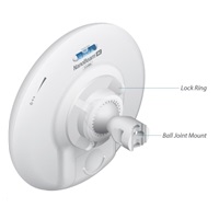 UBNT airMAX NanoBeam 2AC 2x13dBi [AP/Klient, 2.4GHz, 2x13dBi, 10/100/1000 Ethernet, airMAX ac]