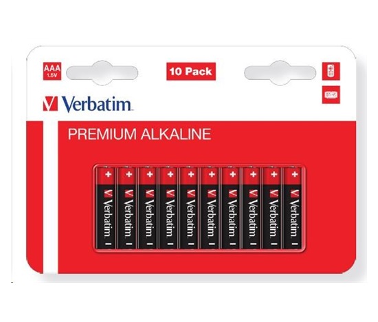 VERBATIM  Alkalická Baterie AAA 10 Pack / LR3