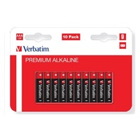 VERBATIM Alkalická Baterie AA 10 Pack / LR6