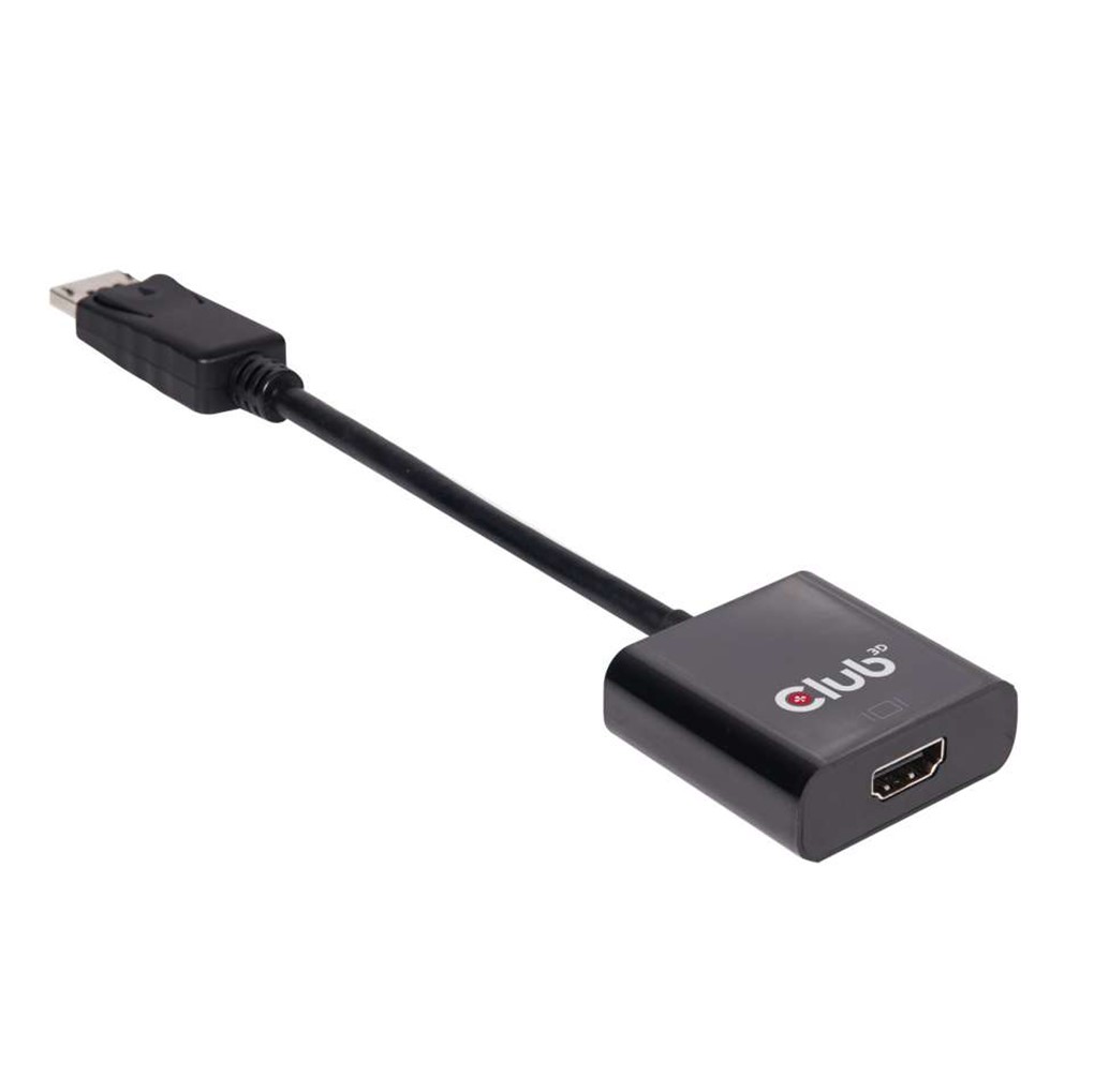 Obr. Club-3D DISPLAY PORT 1.2 MALE TO HDMI 2.0 FEMALE 4K 60HZ UHD/ 3D ACTIVE ADAPTER 875128a