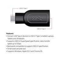 Club3D Redukcia USB 3.1 Type-C na USB 3.0 Typ A (M/Ž)