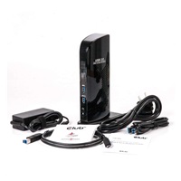Club3D USB-A nebo USB-C Dual Display 4K60Hz Dokovacia stanica (6x USB 3.0/2x DP/Ethernet/USB-B/2x audio)