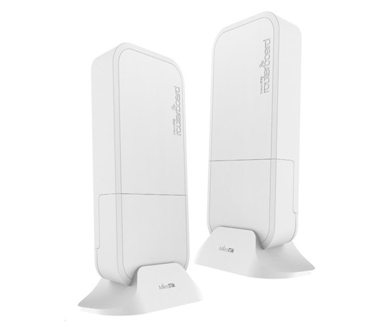 MikroTik Wireless Wire (sada RBwAPG-60ad), 1Gbps full-duplex, 802.11ad, 60GHz, už spárované = nie je potrebná konfigurácia