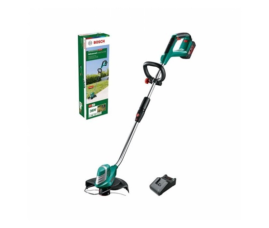 BOSCH AdvancedGrassCut 36, akumulátorová strunová sekačka, 36 V, struna 30 cm, akumulátor 2.0 Ah