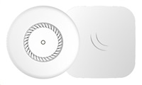 MikroTik cAP ac (RBcAPGi-5acD2nD), 716MHz CPU, 128MB RAM, 2xLAN, 2.4+5GHz, 802.11b/g/n/ac, PoE 802.3af/at, vrátane. Licencie L4