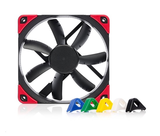 NOCTUA NF-S12A PWM chromax.čierna.výmena - ventilátor