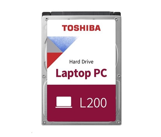 TOSHIBA HDD L200 Mobile (CMR) 500GB, SATA III, 5400 ot./min, 8MB cache, 2,5", 9,5 mm, BULK