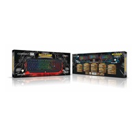 CONNECT IT BATTLE RNBW klávesnice pro hráče, CZ/US