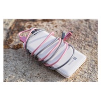 CONNECT IT Wirez Premium Metallic micro USB - USB, ružové zlato, 1 m