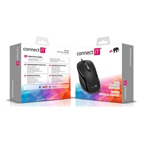 CONNECT IT Optická myš, USB, čierna