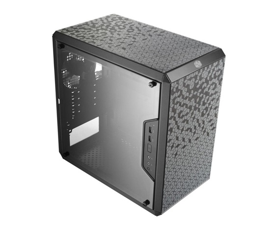 Cooler Master case MasterBox Q300L, mATX, Průhledná bočnice, 1x 120mm Fan, Černá