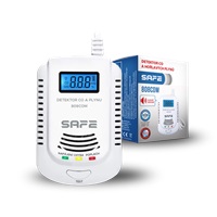 Safe Kombinovaný detektor CO, hořlavých a výbušných plynů 808COM
