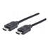 MANHATTAN kábel High Speed HDMI 4K, 3D, samec na samca, tienený, čierny, 5 m
