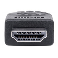MANHATTAN kábel High Speed HDMI 4K, 3D, samec na samca, tienený, čierny, 5 m