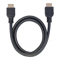 MANHATTAN Nástenný vysokorýchlostný kábel CL3 HDMI s Ethernetom, HEC, ARC, 3D, 4K, tienený, 10 m, čierny