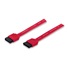 MANHATTAN SATA dátový kábel 7-pinový samec - samec, 50 cm, červený