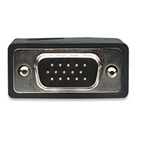 MANHATTAN Kábel SVGA k monitoru s feritovými jadrami, HD15 Male / HD15 Male, 3 m, čierny