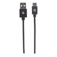 MANHATTAN kábel Hi-Speed USB-C, C Male / A Male, 2 m, čierny