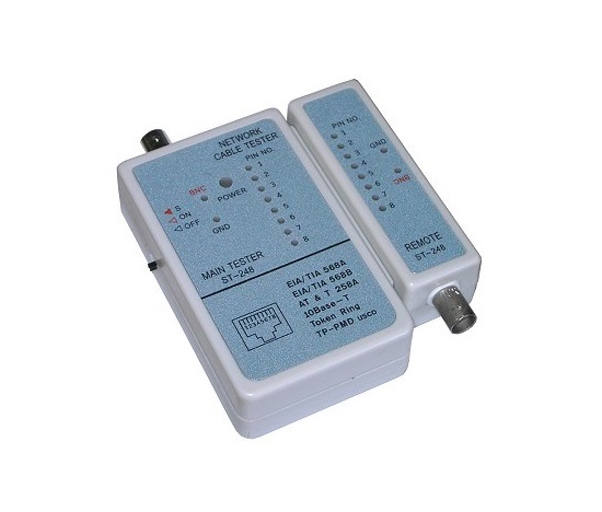 GEMBIRD Eth tester káblov NCT-1 pre RJ45, RG58