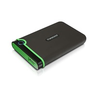 Externý pevný disk TRANSCEND 2,5" USB 3.1 StoreJet 25M3S, 2 TB, čierna (SATA, gumové puzdro, proti nárazom)
