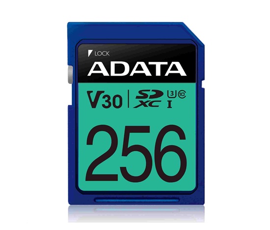 Karta ADATA SDXC 256GB Premier Pro UHS-I U3 Class 10 (R:95/W:60 MB/s)