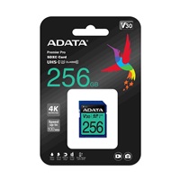Karta ADATA SDXC 256GB Premier Pro UHS-I U3 Class 10 (R:95/W:60 MB/s)