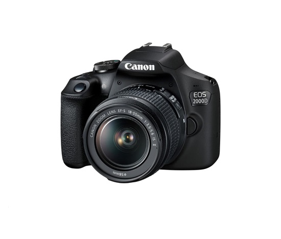 Canon EOS 2000D zrcadlovka + 18-55 IS