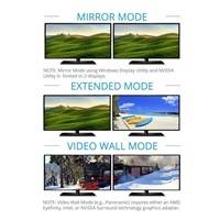 PREMIUMCORD DisplayPort adaptér - 2x DisplayPort, rozšírenie + zrkadlenie, 4K*2K@30Hz