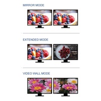 PREMIUMCORD DisplayPort adaptér - 2x DisplayPort, rozšírenie + zrkadlenie, 4K*2K@30Hz