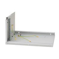 19" jednodielny rack TRITON 4U/400 mm - FLAT PACK, čierny