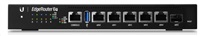 UBNT EdgeMAX EdgeRouter 6 PoE [1GHz štvorjadrový CPU, 1GB RAM, PoE, EdgeOS, 5 gigabitových portov + 1xSFP slot, bez ventilátora]