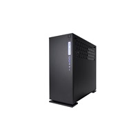 Skriňa IN WIN 303C, čierna, Mid Tower, bez zdroja, RGB + predné USB 3.1 typ C