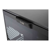 IN WIN Case 301C, Mini Tower, bez zdroja, čierna