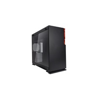IN WIN case 101 Black, Midi Tower, priehľadná strana, bez zdroja napájania